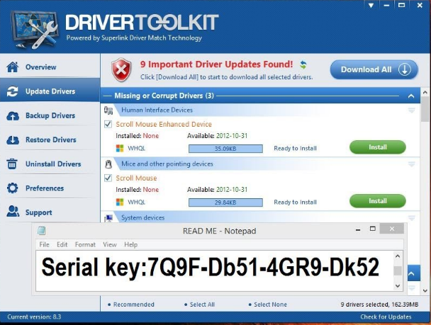 driver downloader license key free